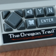 The best part about revisiting The Oregon Trail is this faux mechanical keyboard which feels great to mash.